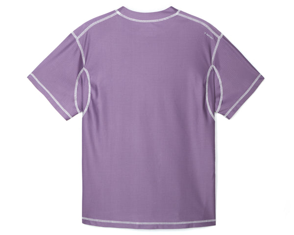 Satisfy Re‑Possessed™ AuraLite™ Mesh T‑Shirt Dusk