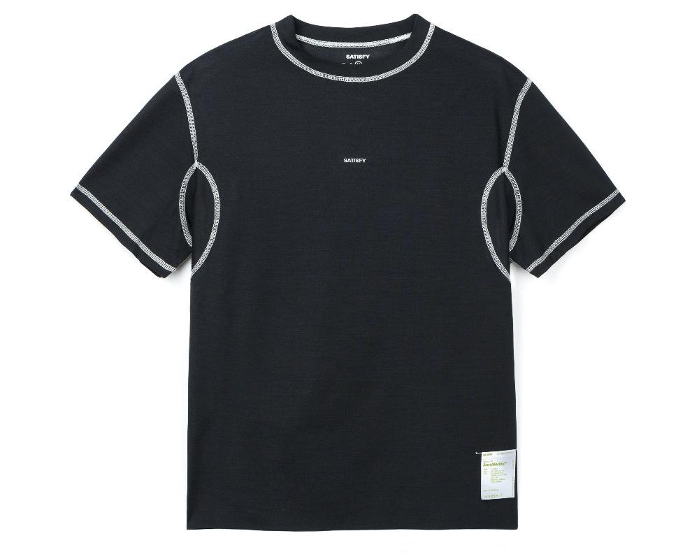 satisfy Re‑Possessed™ AuraMerino™ T‑Shirt Black