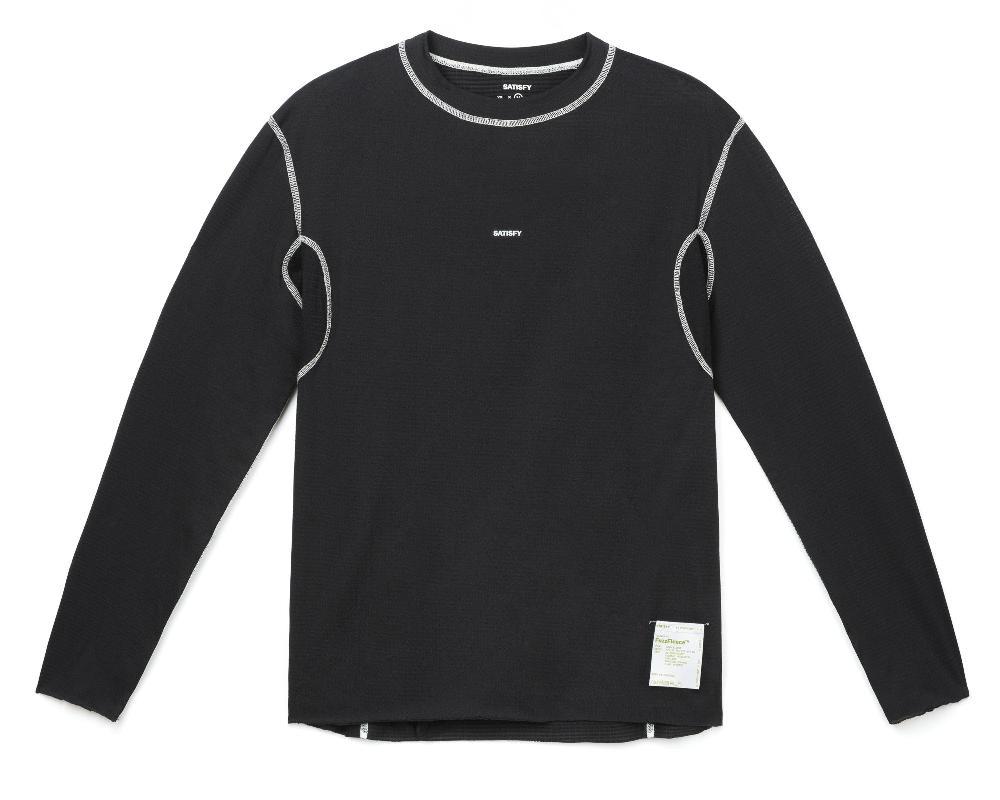satisfy Re‑Possessed™ FuzzFleece™ Long Sleeve Black