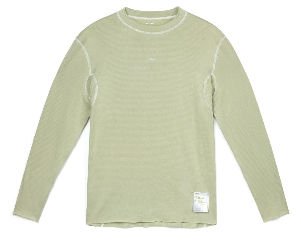 satisfy Re‑Possessed™ FuzzFleece™ Long Sleeve Moss