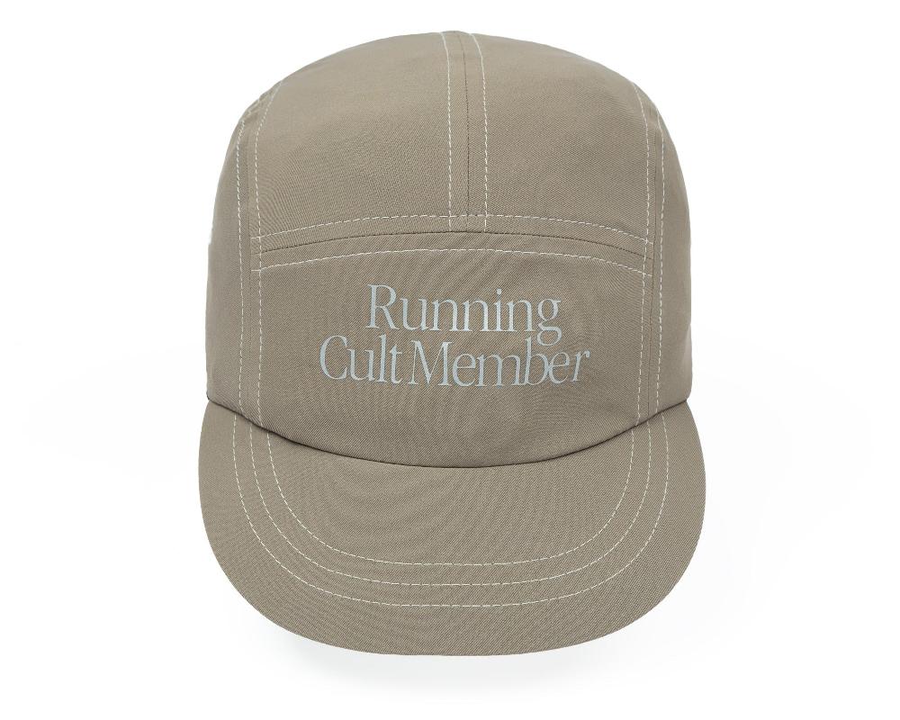 satisfy Re‑Possessed™ Peaceshell™ Trail Cap Dark Beige