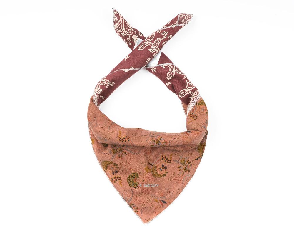 satisfy Re‑Possessed™ SoftCell™ Patchwork Bandana Red