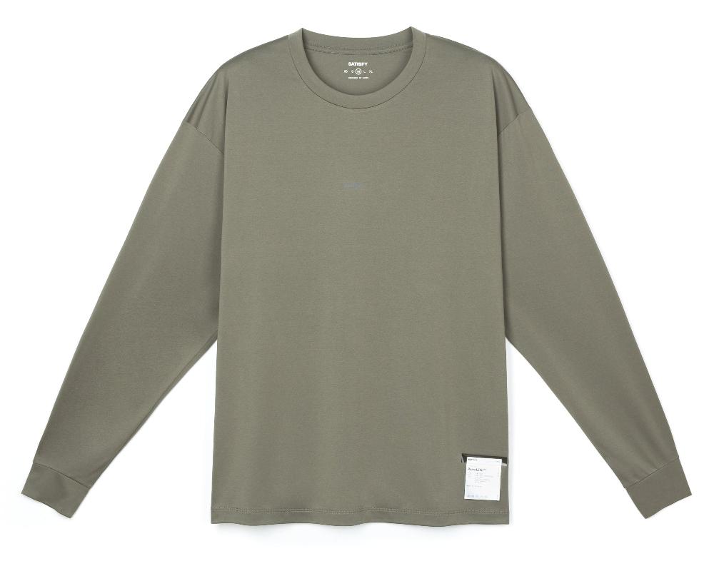 satisfy AuraLite™ Long Tee Dusty Olive