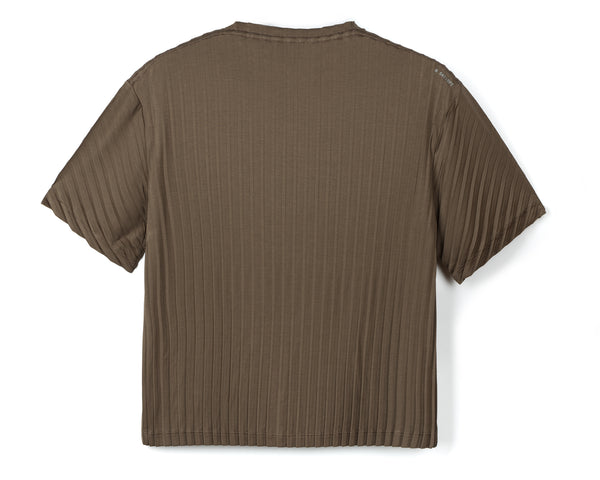 Satisfy AuraLite™ Pleated T‑Shirt Olive