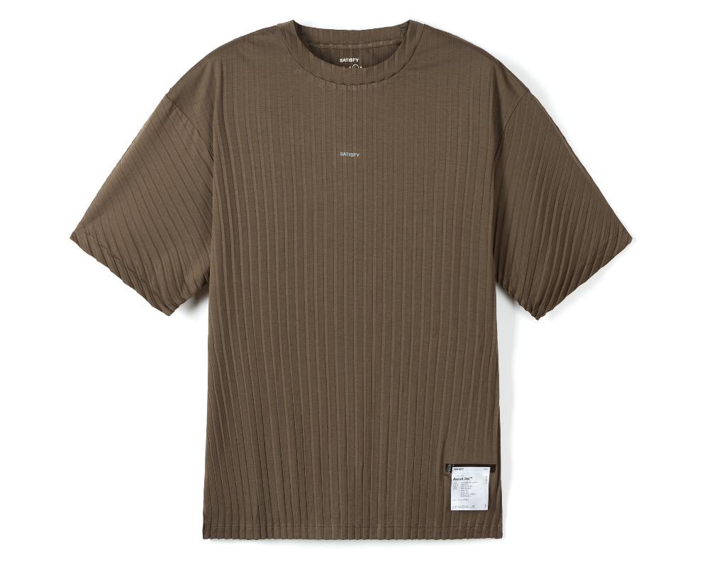 satisfy AuraLite™ Pleated T‑Shirt Olive