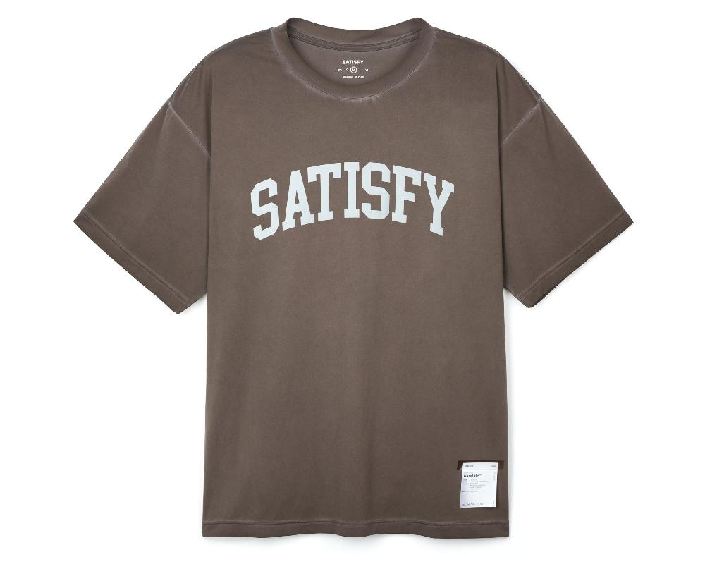 satisfy AuraLite™ T‑Shirt Pigment Brown