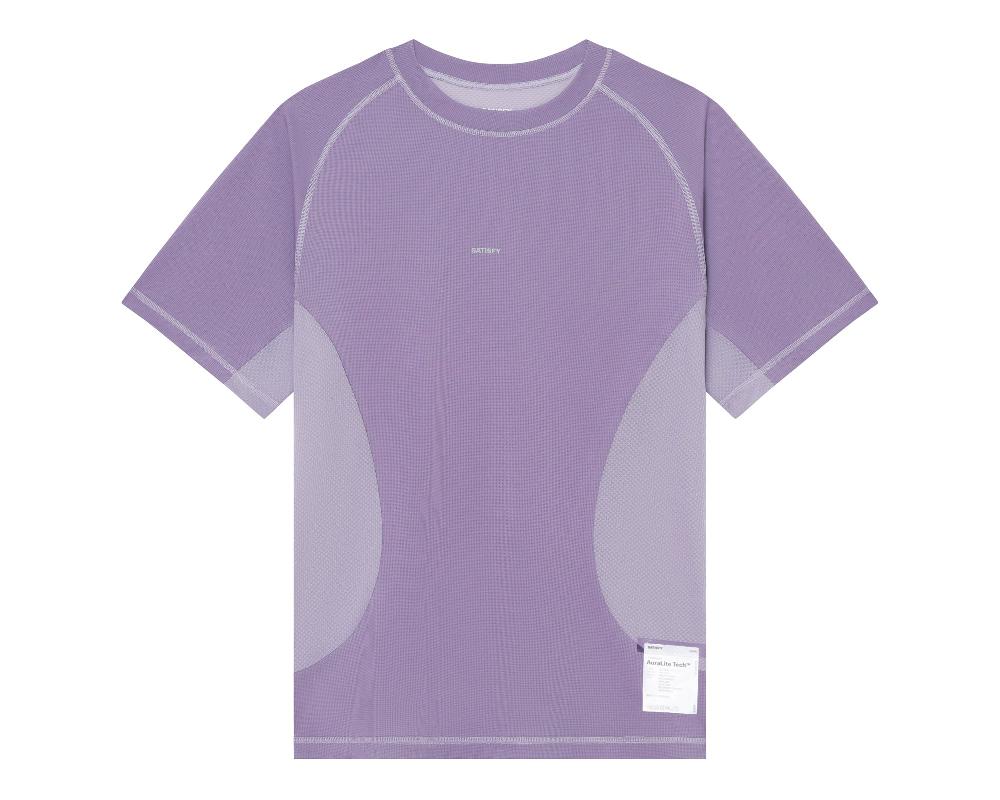satisfy AuraLite™ Tech T‑Shirt Purple Sage