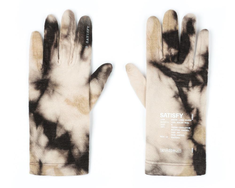 satisfy CloudMerino™ Liner Gloves Batik Falcon