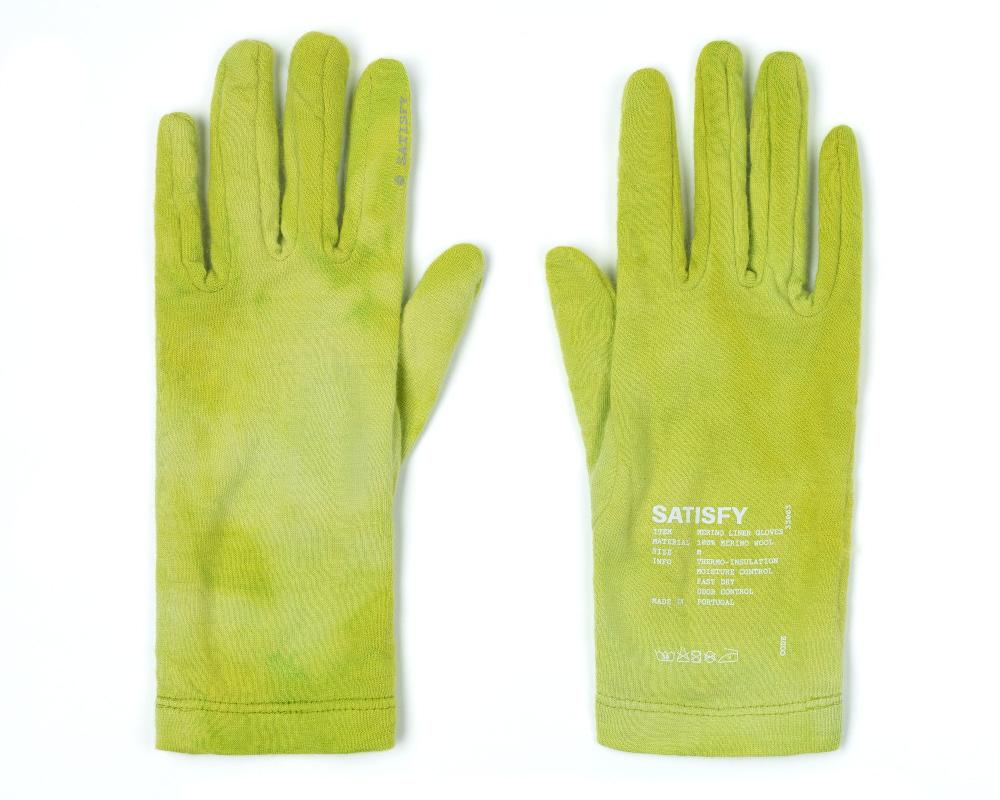 satisfy CloudMerino™ Liner Gloves Grenoble Green