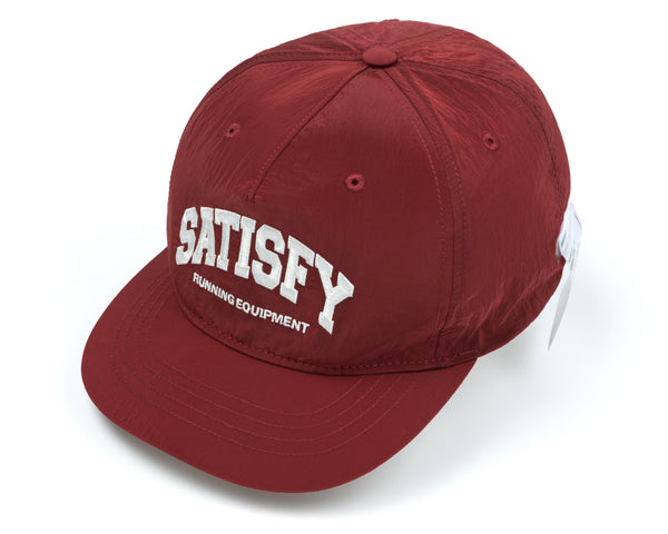 Satisfy FliteSilk™ 5‑Panel Pinch Cap Burgundy