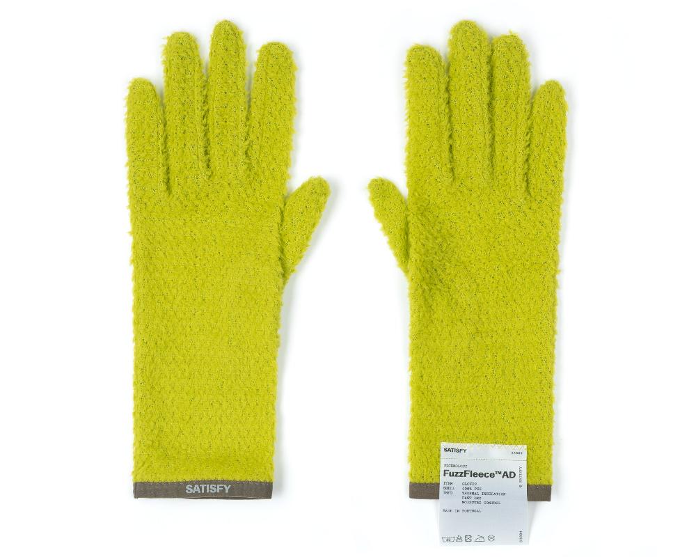 satisfy FuzzFleece™ AD Gloves Grenoble Green