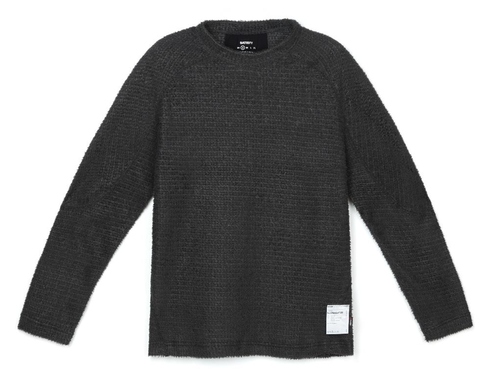 satisfy FuzzFleece™ AD Long Tee Phantom