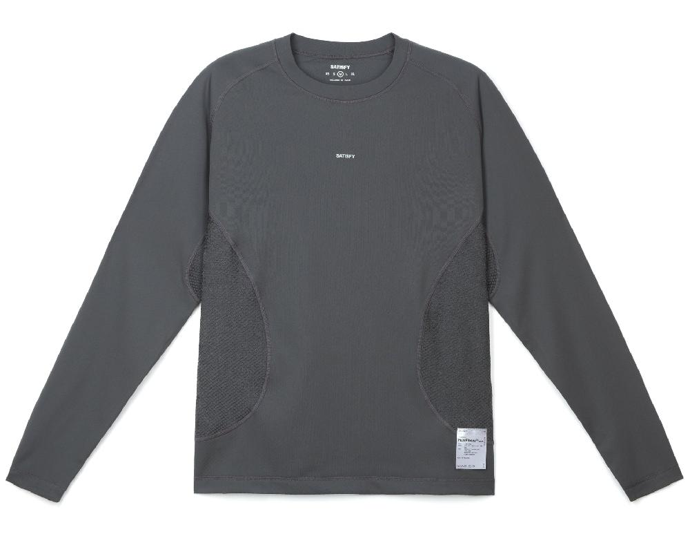 satisfy FuzzFleece™ Octa® Long Tee Dark Shadow