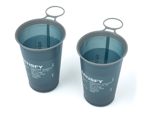 Satisfy HydraPak® SpeedCup™ 2‑Pack Dark Slate