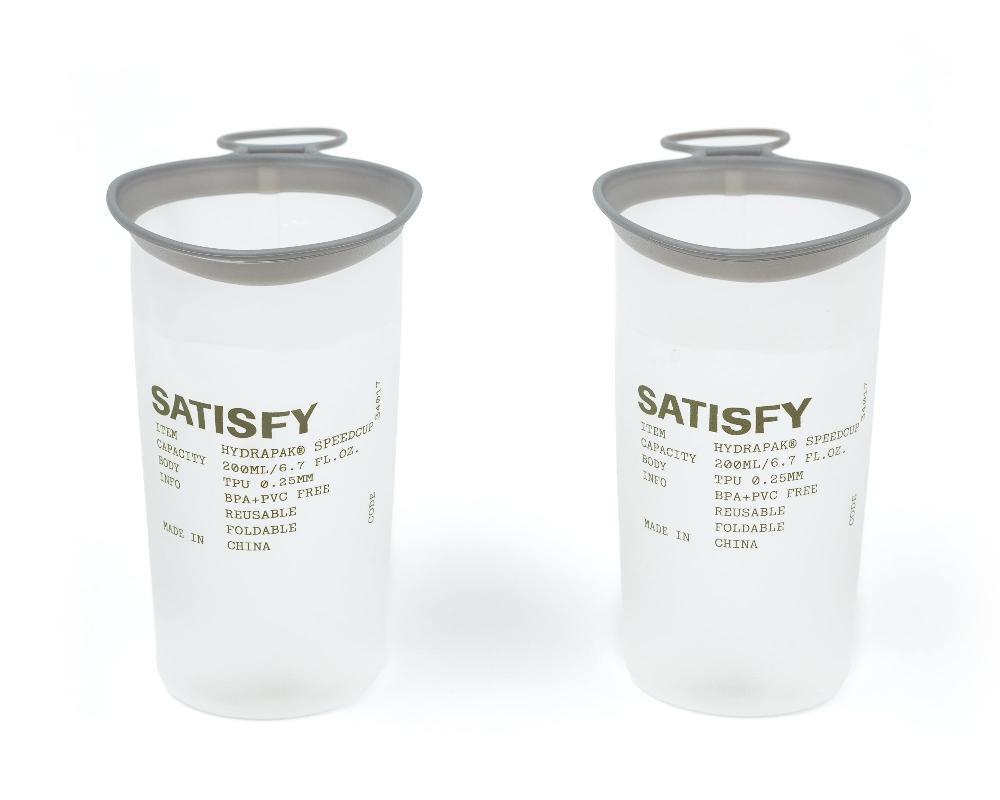 satisfy HydraPak® SpeedCup™ 2‑Pack Olive