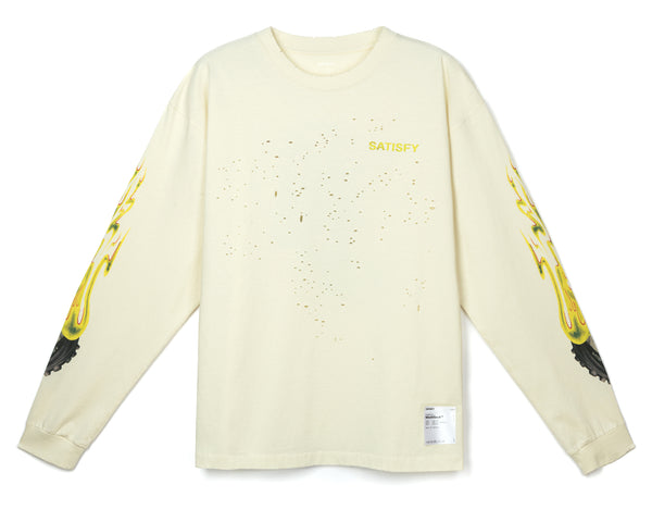 Satisfy MothTech™ Long Tee White