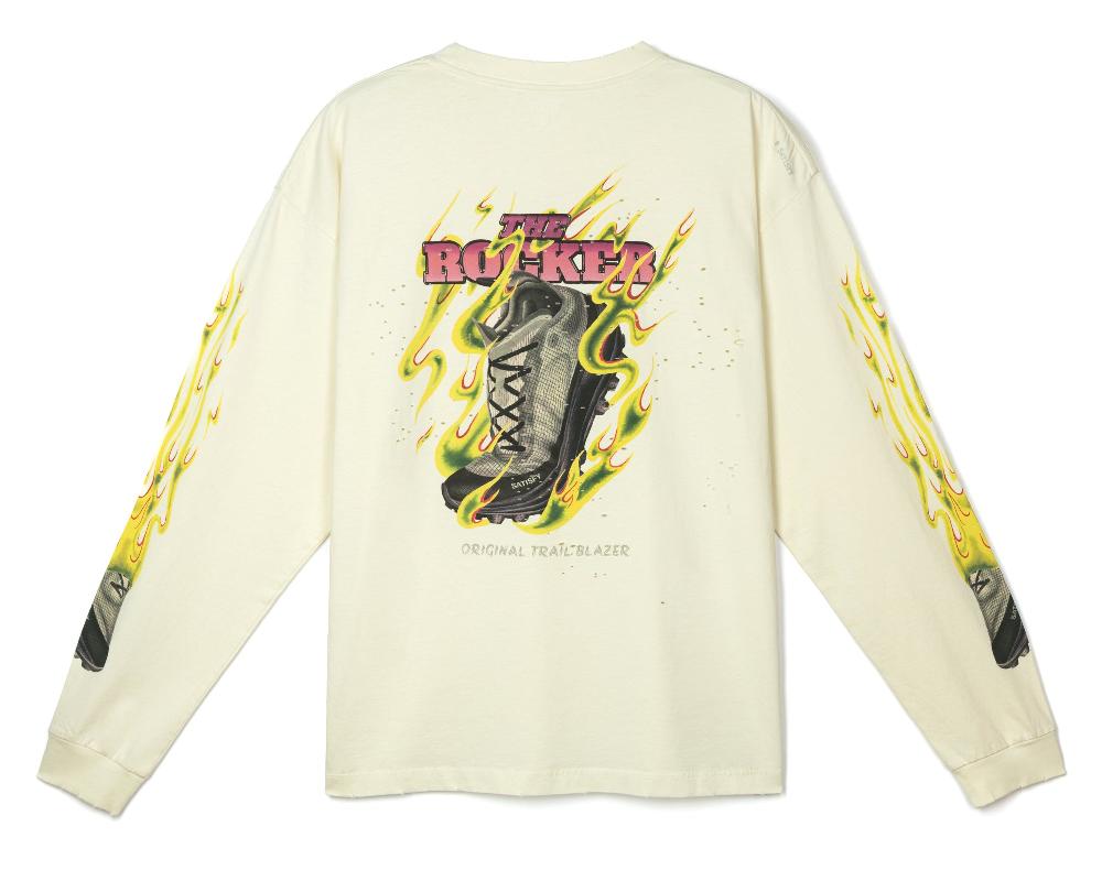 satisfy MothTech™ Long Tee White