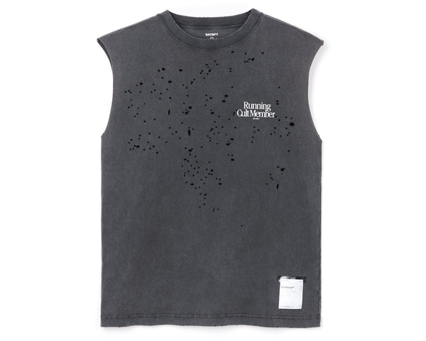 Satisfy MothTech™ Muscle Tee Aged Black