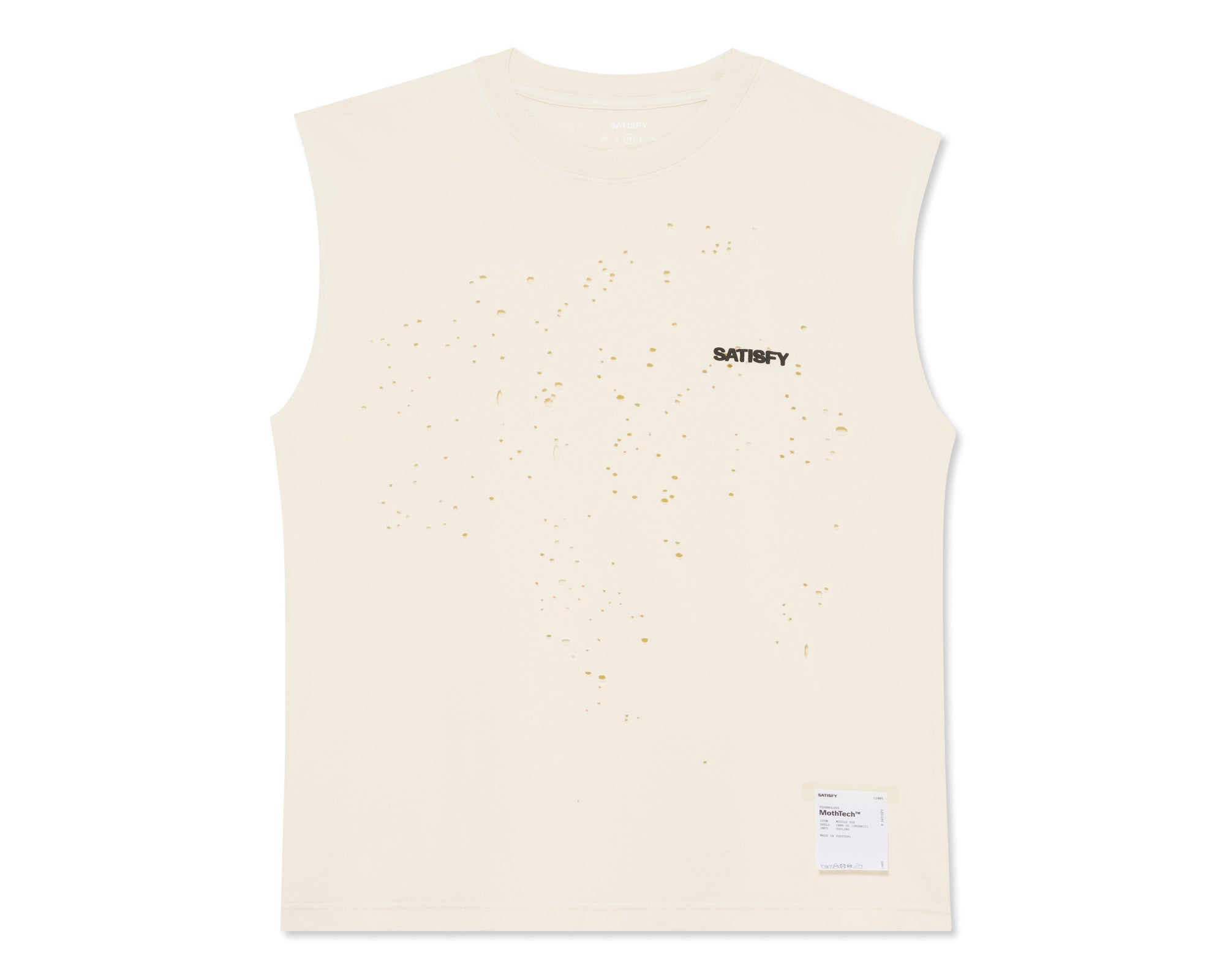 satisfy MothTech™ Muscle Tee Aged Ecru