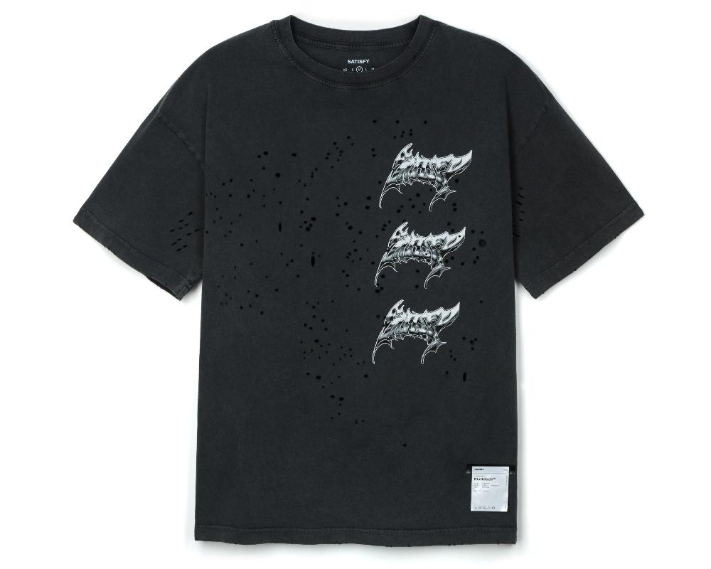 satisfy MothTech™ T‑Shirt Aged Black