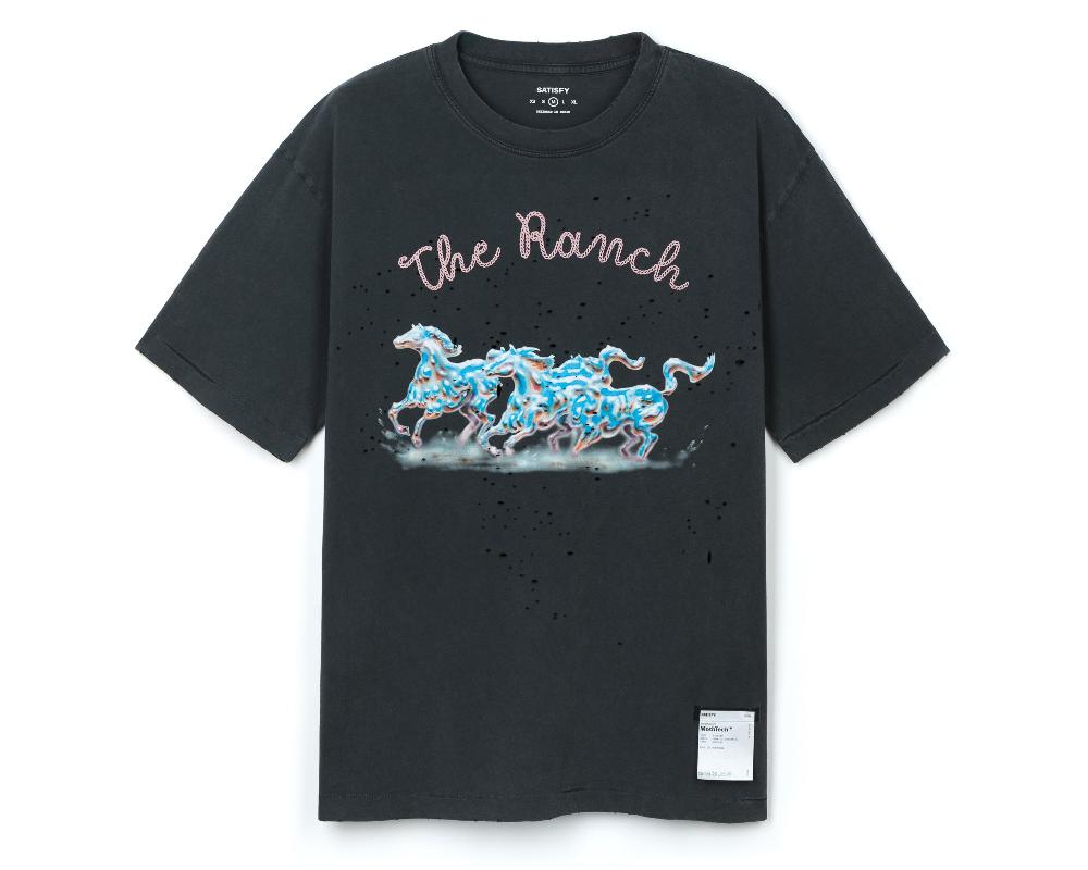 satisfy MothTech™ T‑Shirt Aged Black
