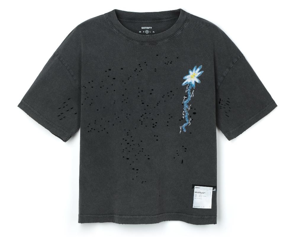 satisfy MothTech™ T‑Shirt Aged Black