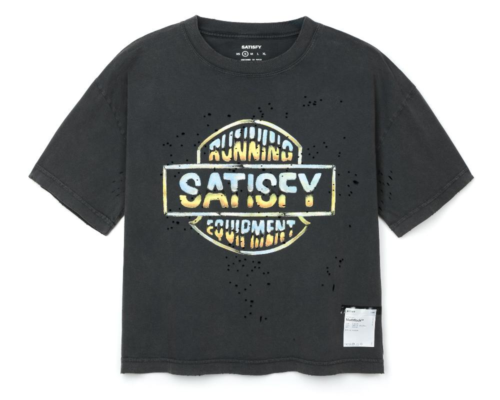 satisfy MothTech™ T‑Shirt Aged Black