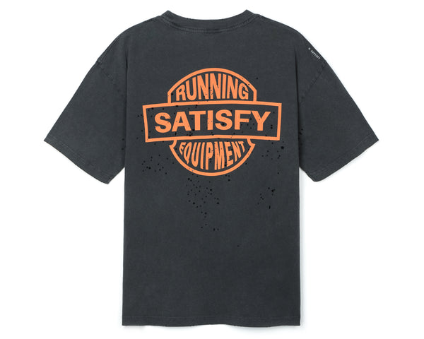 Satisfy MothTech™ T‑Shirt Aged Black