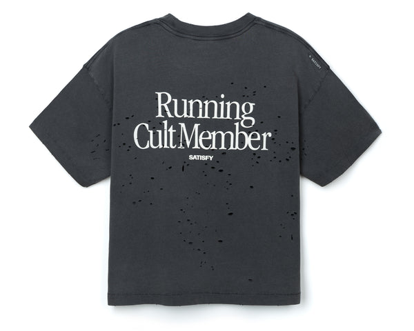 Satisfy MothTech™ T‑Shirt Aged Black