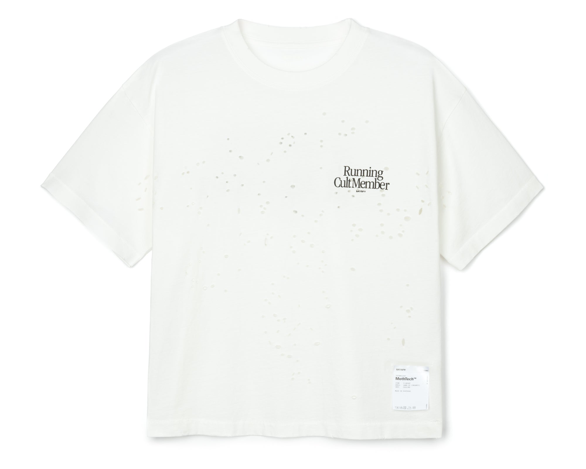satisfy MothTech™ T‑Shirt White