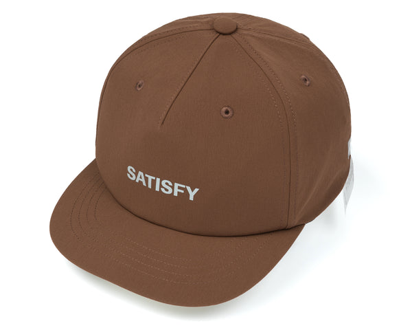 Satisfy PeaceShell™ 5‑Panel Pinch Cap Brown