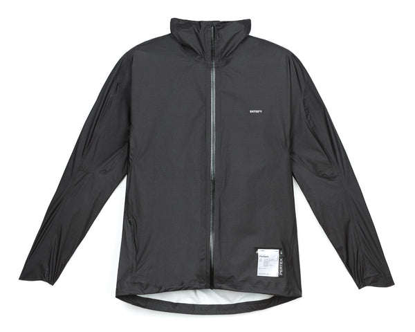 Satisfy Pertex® 3L Fly Rain Jacket Black