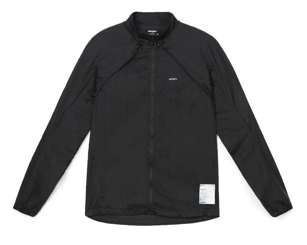 satisfy Rippy™ Modular Windbreaker Black