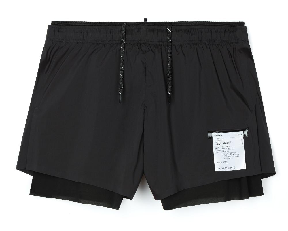 satisfy TechSilk™ 3" Shorts Black