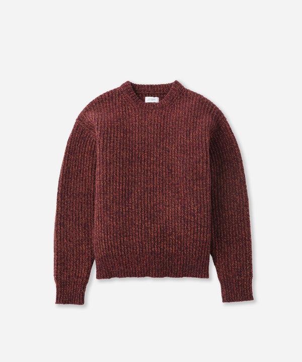 saturdays new york city Atkins Speckled Sweater Wine