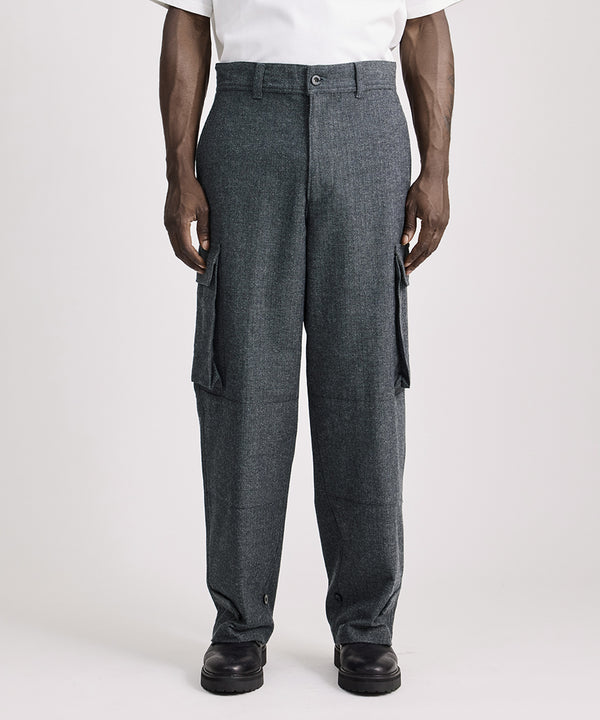 Saturdays New York City Balugo Herringbone Pant Gray