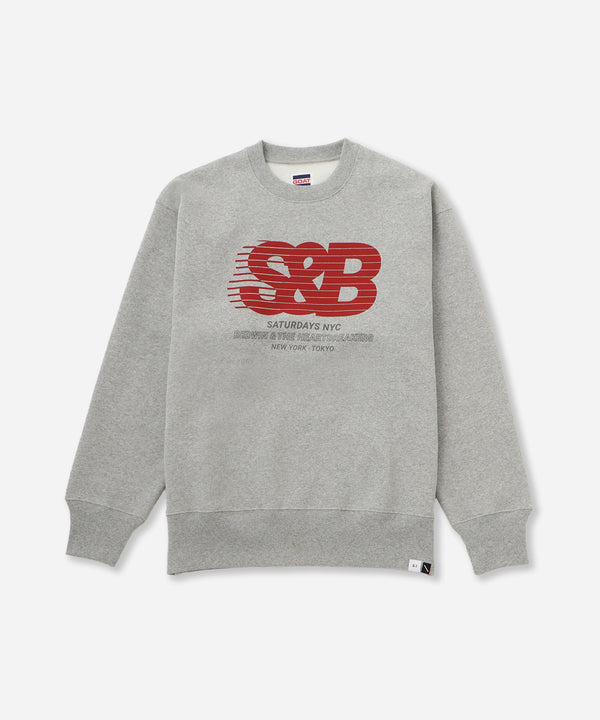 saturdays new york city Bedwin x Saturdays Bean Town Sweat Gray