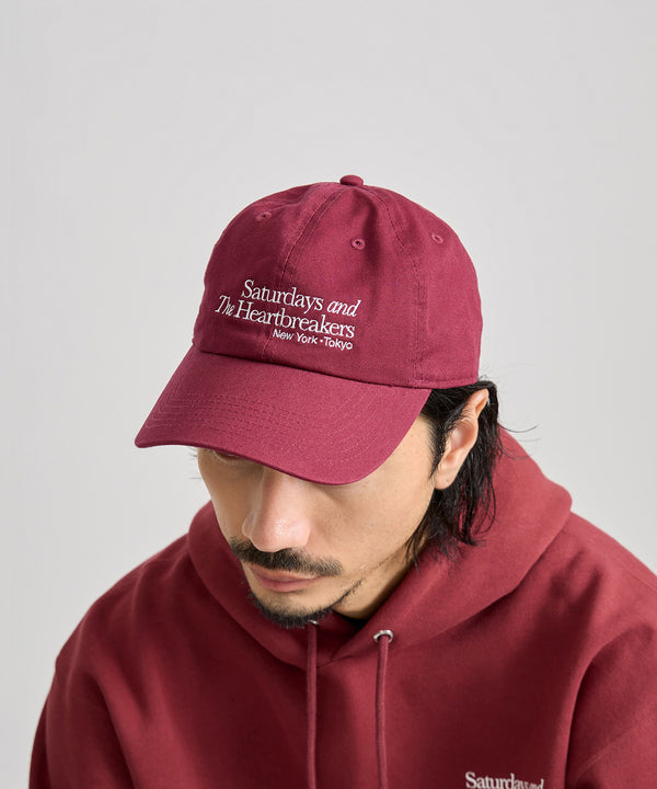 Saturdays New York City Bedwin X Saturdays Big Apple Baseball Cap WIne