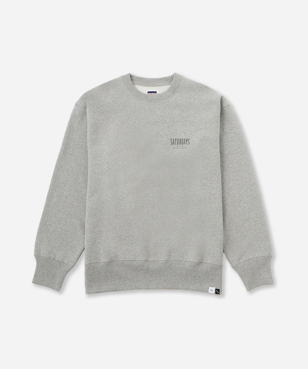 saturdays new york city Bedwin x Saturdays Chelsea Sweat Gray