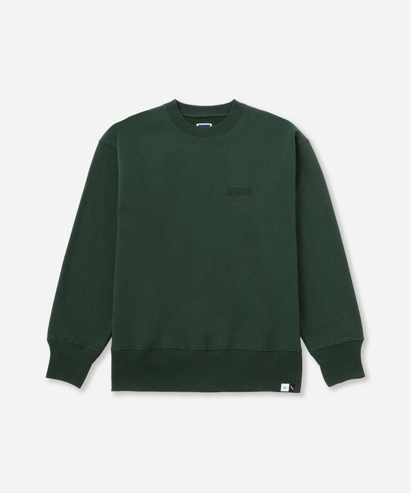 saturdays new york city Bedwin x Saturdays Chelsea Sweat Green