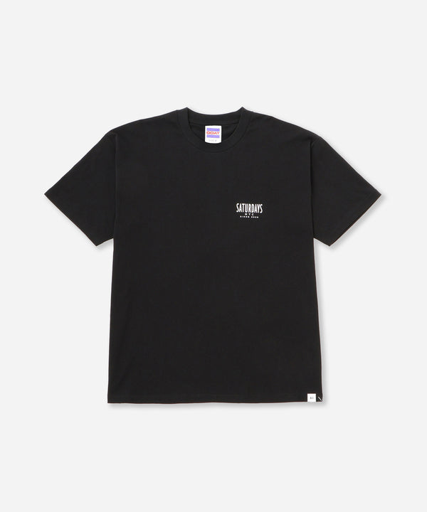 saturdays new york city Bedwin x Saturdays Manhattan Tee Black