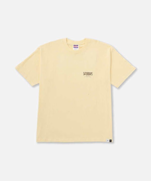 saturdays new york city Bedwin x Saturdays Manhattan Tee Yellow