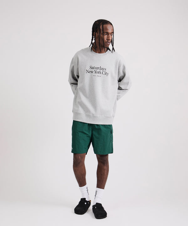 Saturdays New York City Bowery Miller Standard Sweatshirt Gray