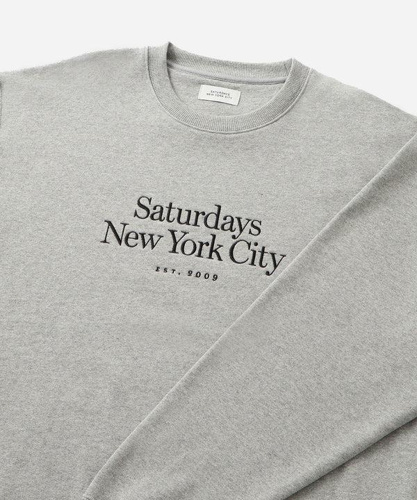 Saturdays New York City Bowery Miller Standard Sweatshirt Gray