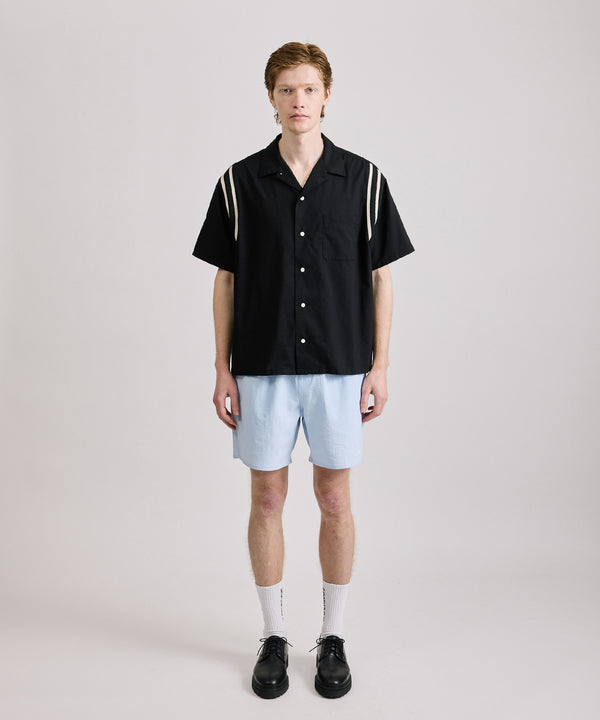 Saturdays New York City Bowling Short Sleeve Shirt Black