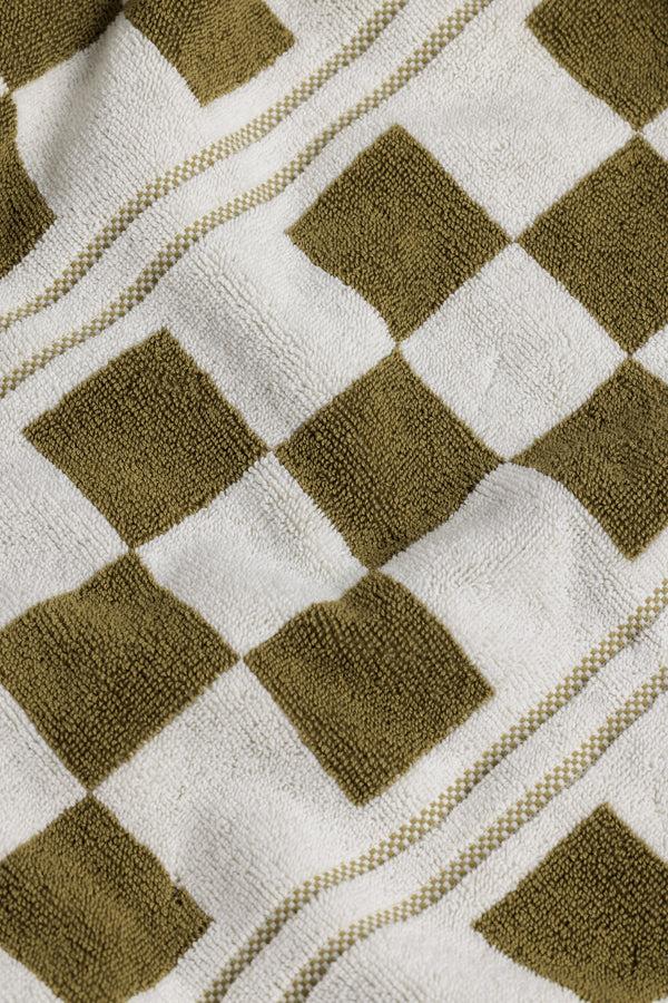 Saturdays New York City Busby Pool Towel Caper & Chalk