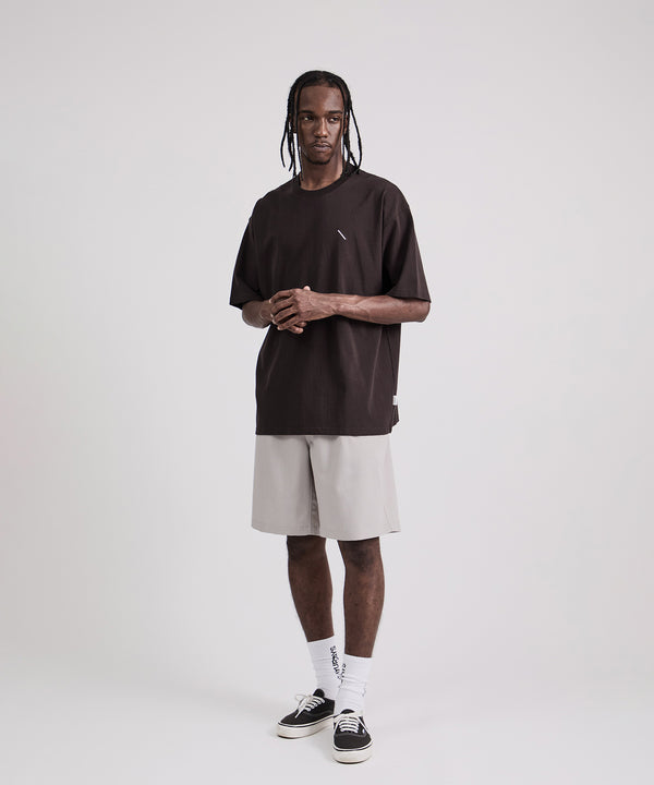 Saturdays New York City Chan Pleated Short Light Gray