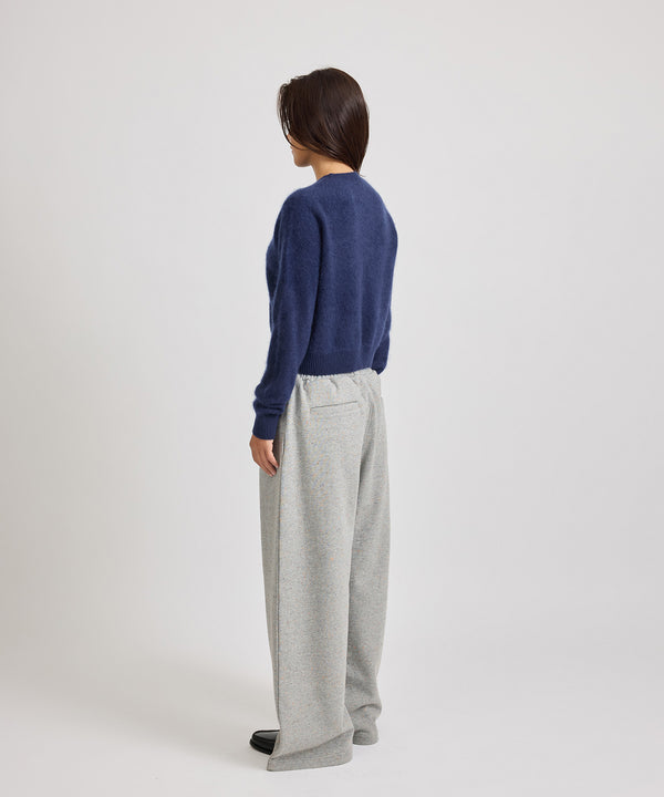 Saturdays New York City Christine Textured Knit Navy