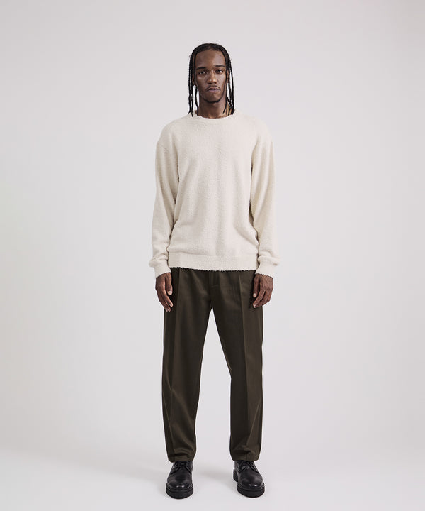 Saturdays New York City Dean One Tuck Pant Olive Green