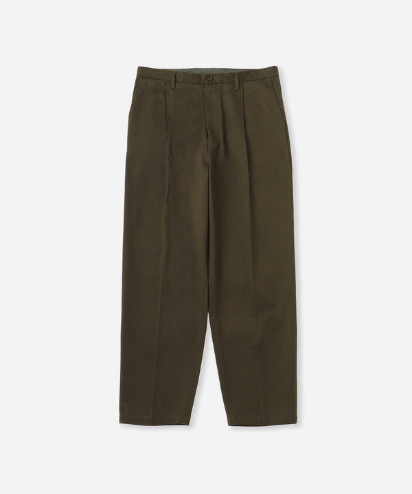 saturdays new york city Dean One Tuck Pant Olive Green